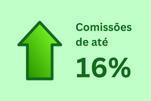 Comissão do Mercado Livre Afiliados é de até 16%